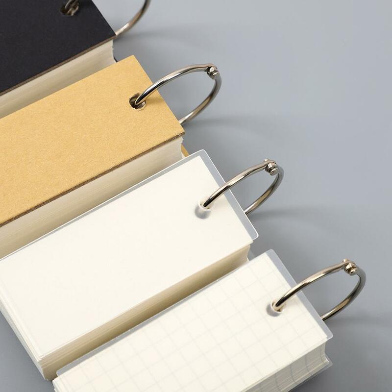 Поговорка 1 шт. творческий простой металлический блокнот с кольцом kawaii Мини-журнал материал для украшения бумага школьные канцелярские при...