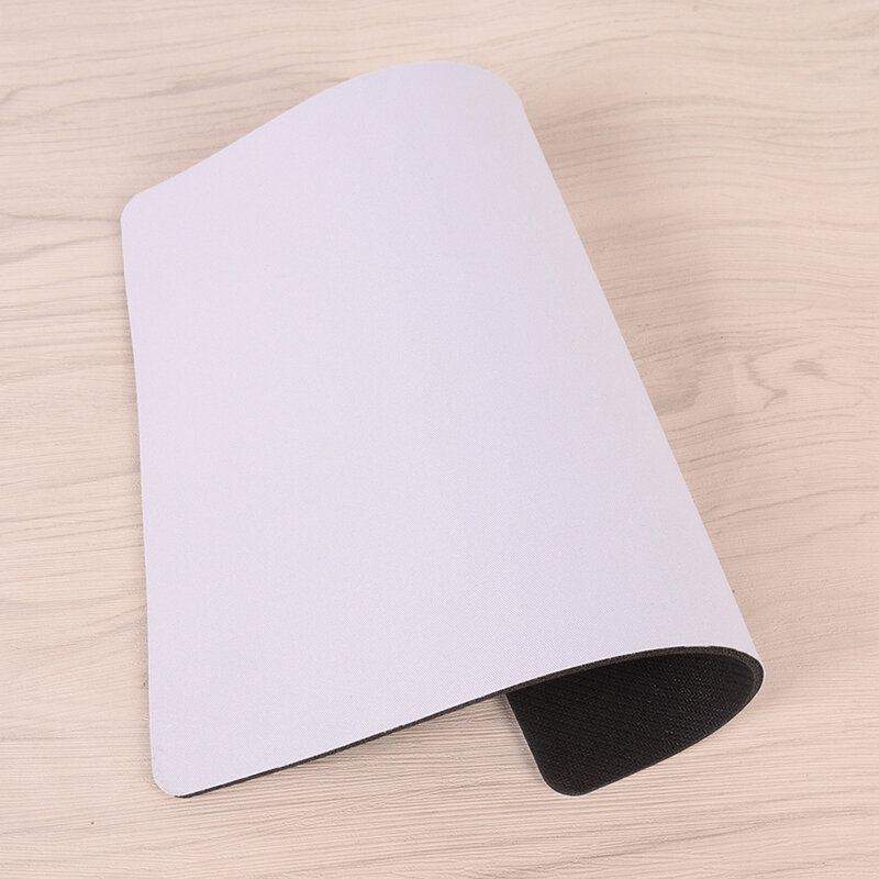 1pcs em branco mouse pad 21x26x0.3 centímetros branco tecido mouse pad mouse pad jogo não-deslizamento almofada de espuma