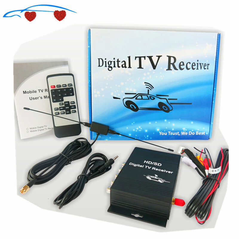 Автомобильный цифровой ТВ модулятор, ISDB-T автомобильный FM модулятор, Бразилию, Южную Америку, цифровой DVD телевизионный ресивер и
