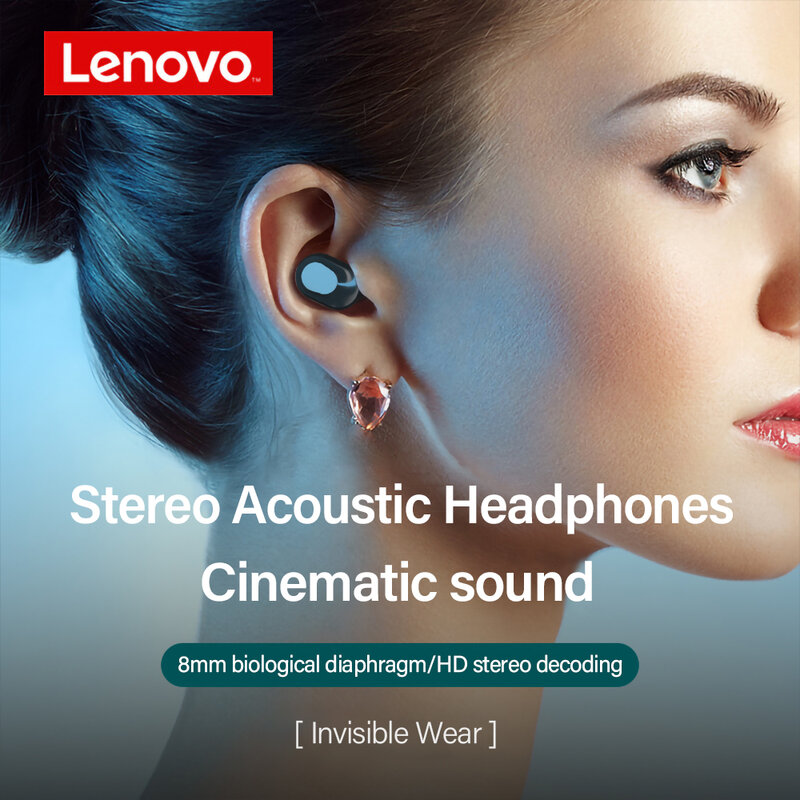 Original Lenovo XT91 TWS Kopfhörer Drahtlose Bluetooth Kopfhörer AI Control Gaming Headset Stereo bass Mit Mic Noise Reduction