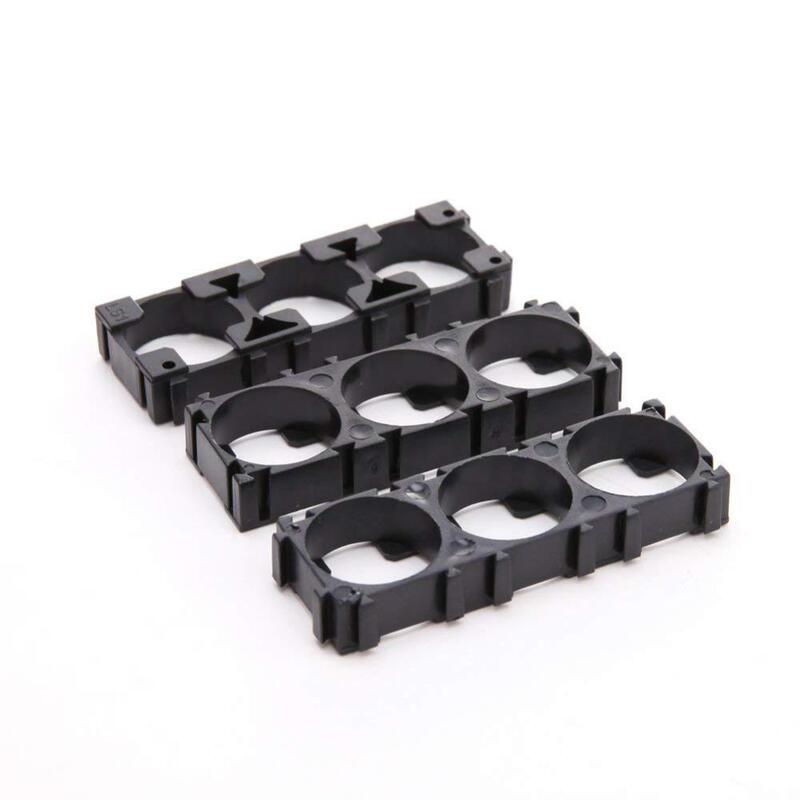 20pcs 18650 Lithium Cell Cylindrical Battery Case Holder Batteries Pack Plastic Holder Bracket For Diy Battery Pack