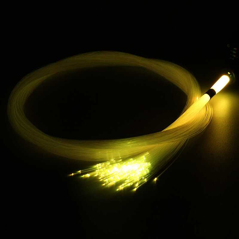 300 sztuk światłowodowe RGB Twinkle światłowód LED gwiazda sufitowa 2m * 0.75mm kabel światłowodowy (tylko kabel światłowodowy)