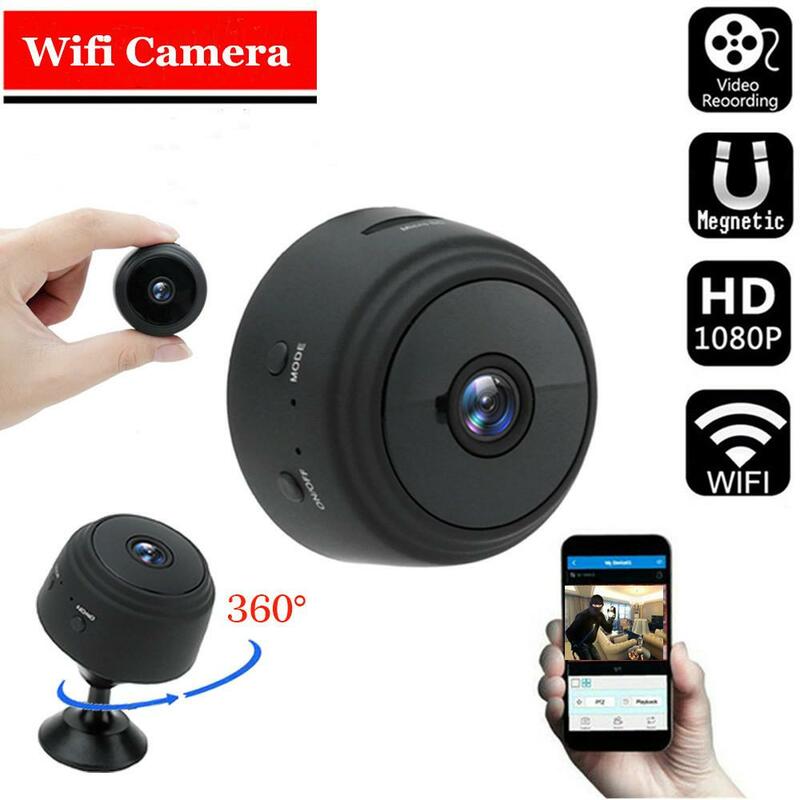 HD กล้องเครือข่ายไร้สาย Home Security กล้อง1080P WiFi IP กีฬาเด็กกล้องรุ่นกลางคืนกล้อง HD DV สำหรับเด็ก vlog Recorder