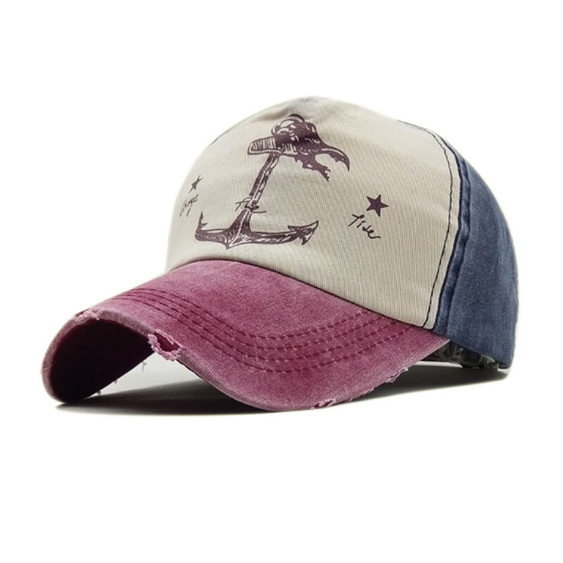 Myte bawełniana czapka baseballowa dorywczo kotwica Snapback kapelusz mężczyzna kobiet lato w stylu Retro z daszkiem Hip Hop czapki Casquette Gorra Hombre kości