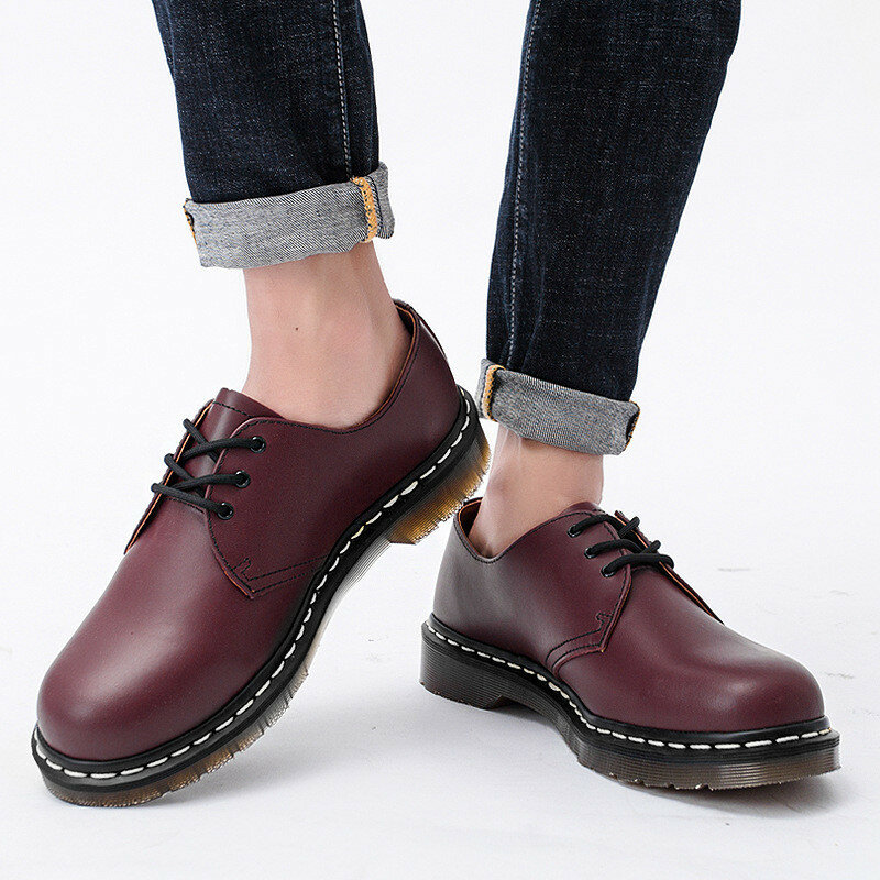 Женские Кожаные Туфли-оксфорды, удобные кроссовки на платформе, весна