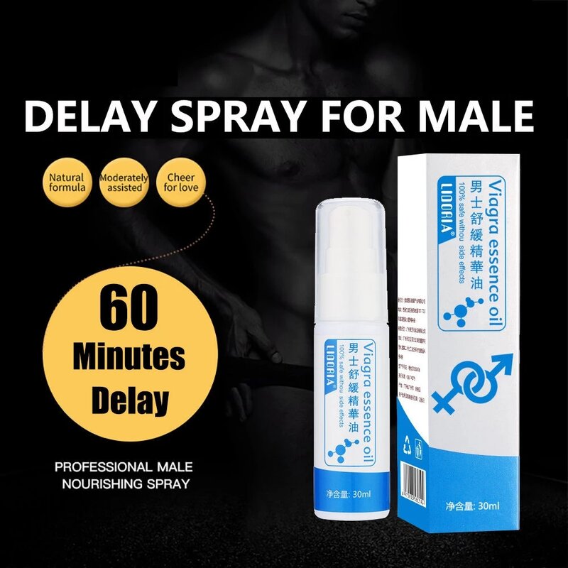 Viagra – spray puissant pour hommes, spray anti-éjaculation prématurée, pour une durée de 30 à 60 minutes, nouvelle collection 2021