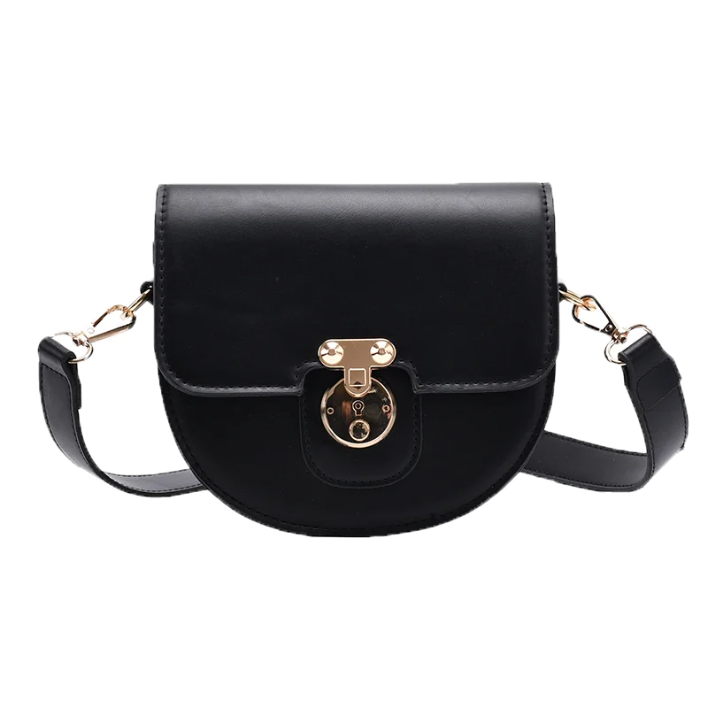 2021 Women Saddle Leather Shoulder Bags for Girls Sac A Main Vintage Handbags Lady High Quality Small Crossbody Bags for Women