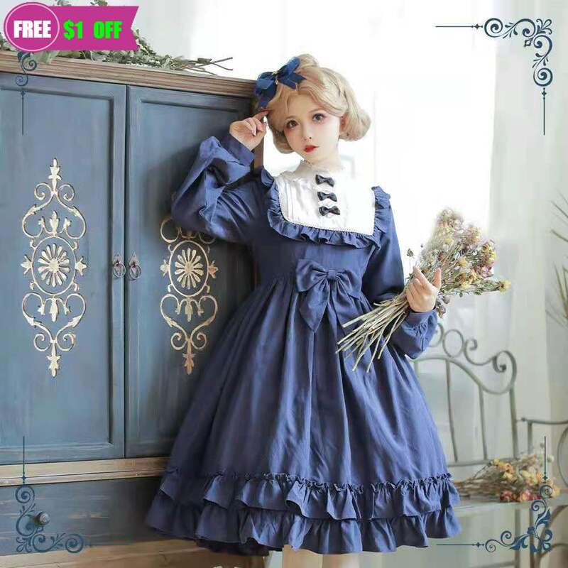 Vestido gótico Lolita Victoriano de encaje para mujer, vestido Medieval de princesa victoriana, disfraz de Cosplay de Halloween para chica americana