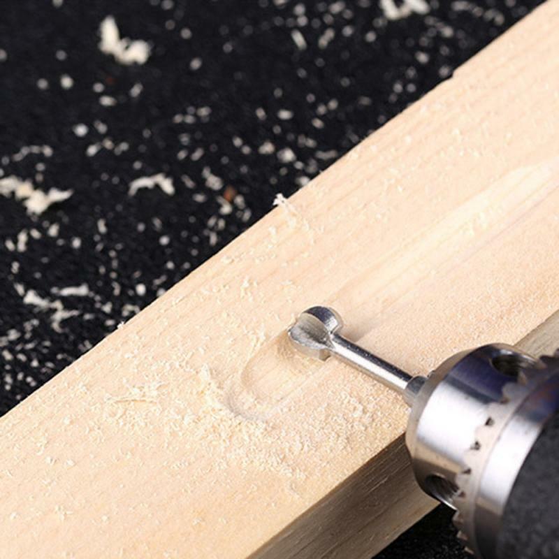 Juego de brocas para tallado de madera, herramientas de corte, accesorios de tallado de madera, 5 piezas, nuevo