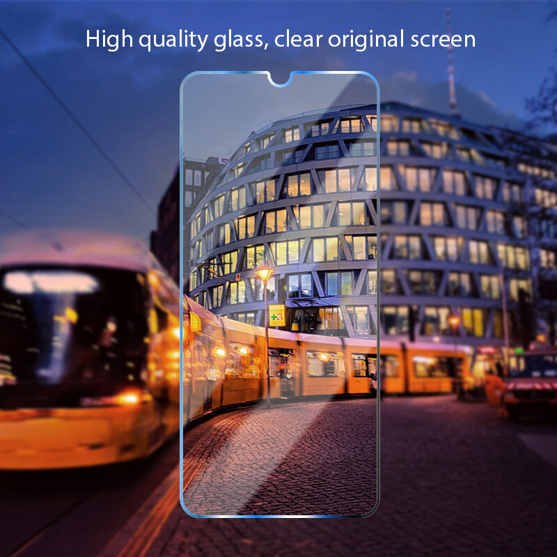 3 piezas de vidrio templado para Huawei P Smart 2019 P Smart Z S 2021 Protector de pantalla para Huawei P30 Lite P40 Pro P20 de cristal Lite