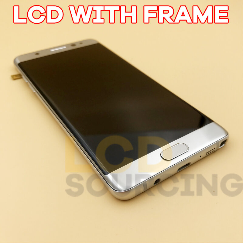 5,7 "AMOLED para Samsung nota FE pantalla LCD N935F N935F/DS digitalizador de pantalla táctil asamblea para Samsung Nota 7 LCD N930F reemplazar