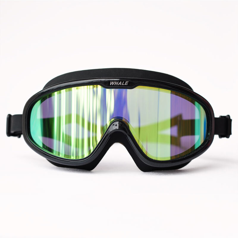 Профессиональные плавательные очки с Китом, водонепроницаемые Мягкие силиконовые очки для плавания, противотуманные очки с УФ-защитой для ...
