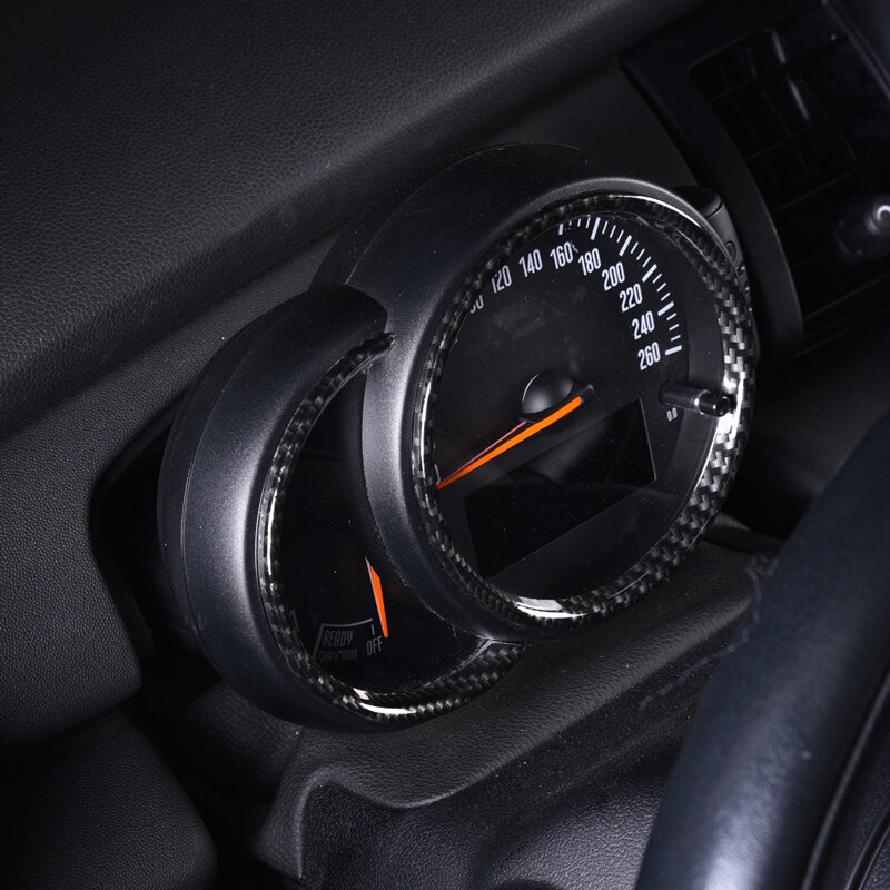 Auto Geschwindigkeit meter dekoration Aufkleber Tacho meter abdeckung Für BMW MINI Cooper JCW F54 F55 F56 F57 F60 Kombination meter dekoration