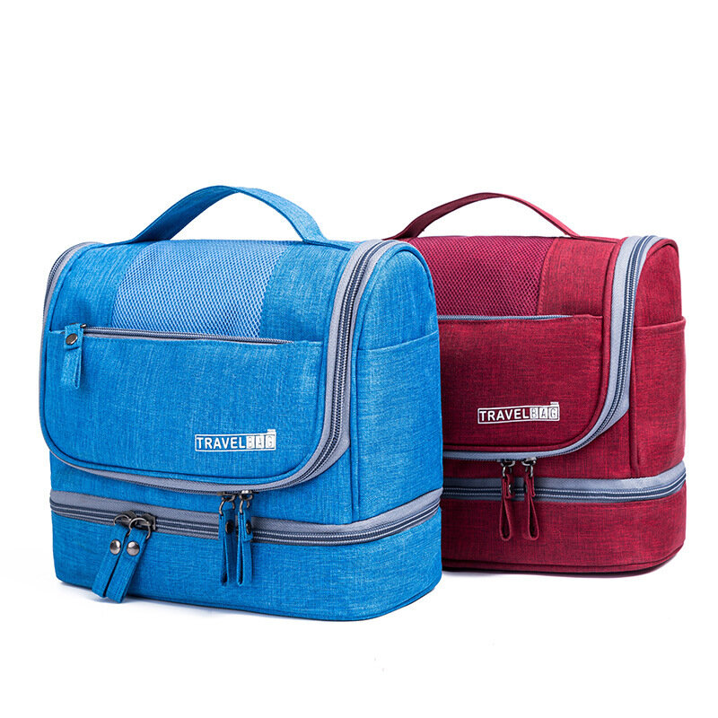Multifunctional Outdoor Travel กระเป๋าใหม่รุ่น Double-Layer กระเป๋ากันน้ำขนาดใหญ่ความจุเปียกและแห้งกระเป๋า