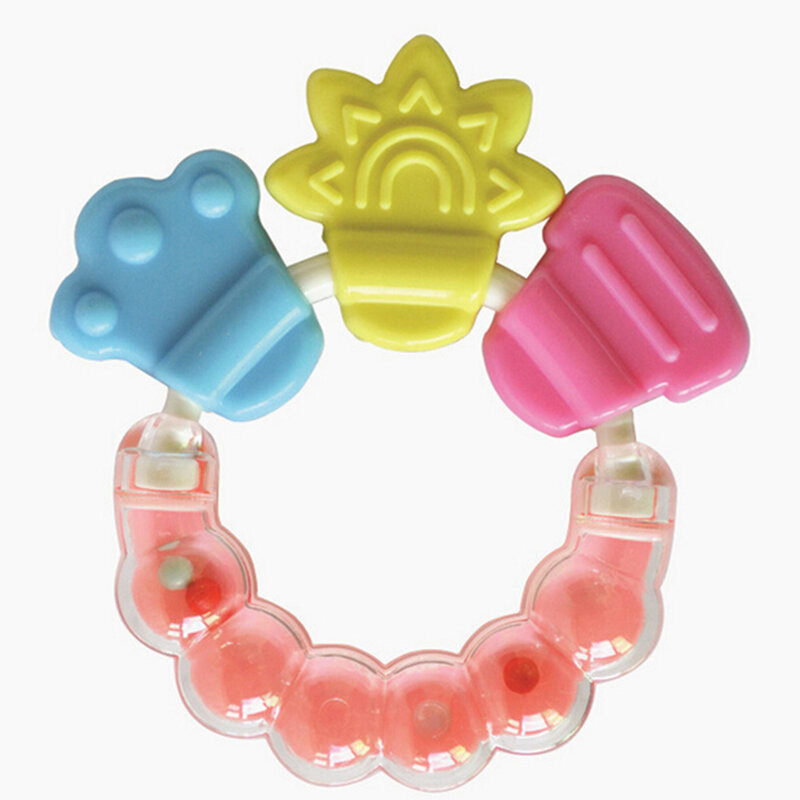 1pc Silicone Teether Baby Teether Pendant Food Grade   Baby Teething Chew Charms Silicone Beads Toy Gift