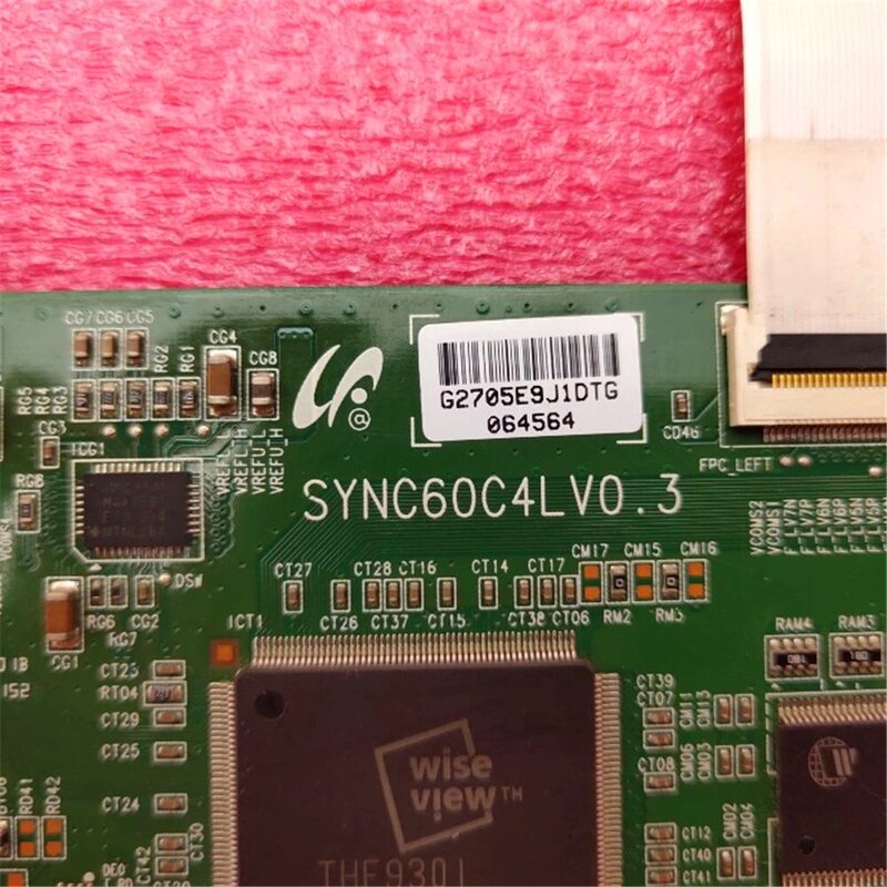 Goede test Originele T-con board Voor 40-inch TV SYNC60C4LV0.3 LTA400HA07 G2705E9J1DTG