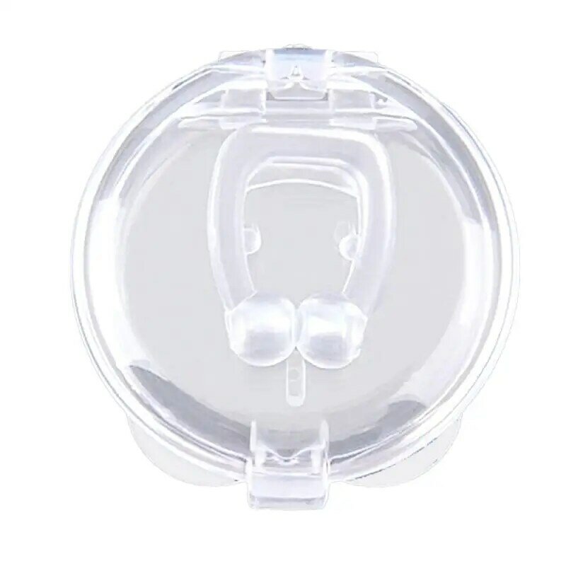 1PC magnetyczny przeciw chrapaniu nosa Dilator Stop chrapanie zacisk na nos urządzenie łatwe oddychanie poprawić spanie dla mężczyzn/kobiet