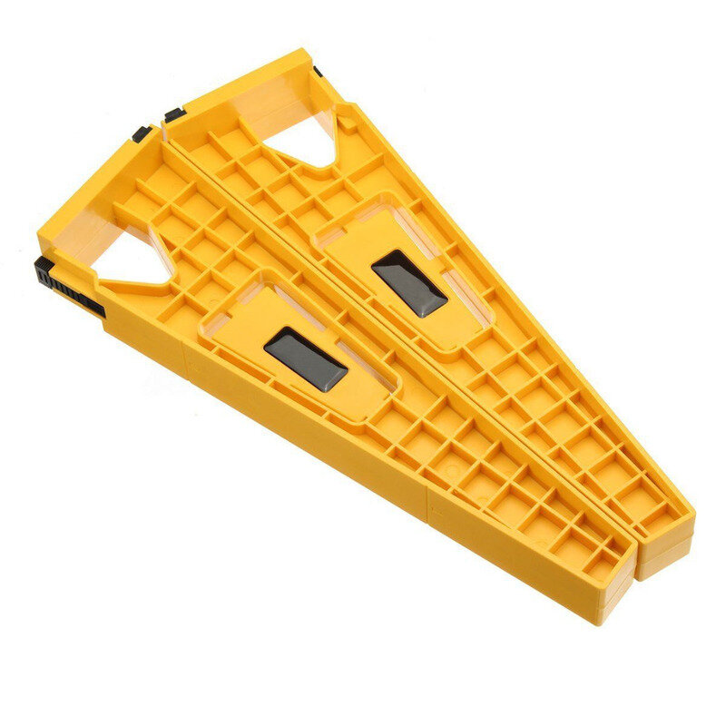 2pcs cassetto installazione pista Jig supporto di posizionamento ausiliario cassetto scorrevole Jig montaggio armadio Hardware strumenti per la lavorazione del legno