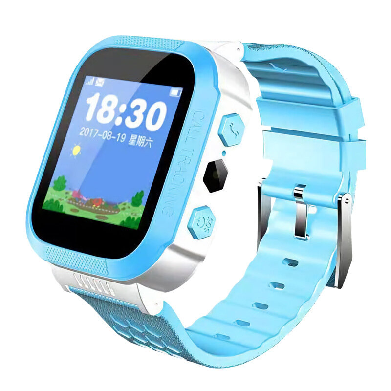 KZD children's phone watch intelligent positioning watch 1.5m waterproof standby 7 days real time positioning Baby Safety