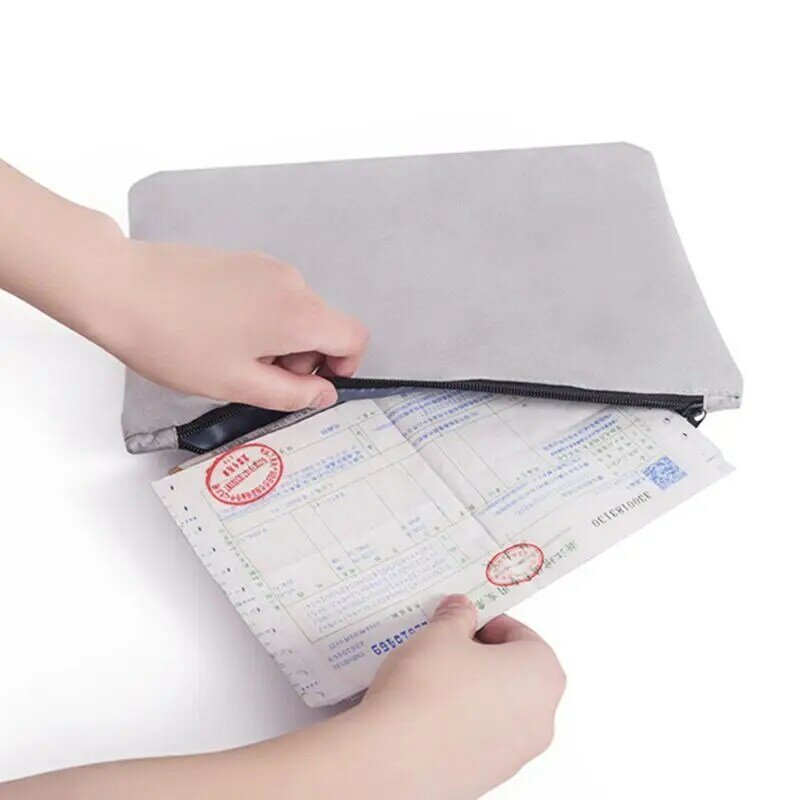 Document Ticket Storage Bag Waterproof Large Capacity for Home Office Travel U1JA