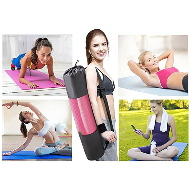 Tapis épais et Durable de Yoga | 4MM, tapis de gymnastique de Fitness, tapis antidérapant pour exercice, tapis de Fitness confortable, pour le Pilates