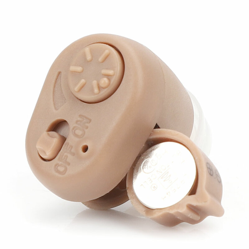 K-86 Hearing Aid Batteria Mini Invisibile In Ear Regolabile Digitale di Ottimizzazione Del Suono Tappi Per Le Orecchie di Amplificazione del Suono Dell'orecchio Strumento di Cura