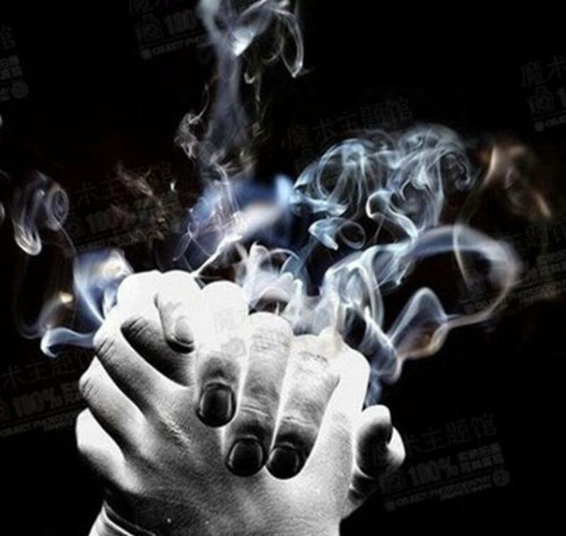 Rctown magia adereços fumaça de dedo surpresa brincadeira piada mística brinquedo divertido 1 peças