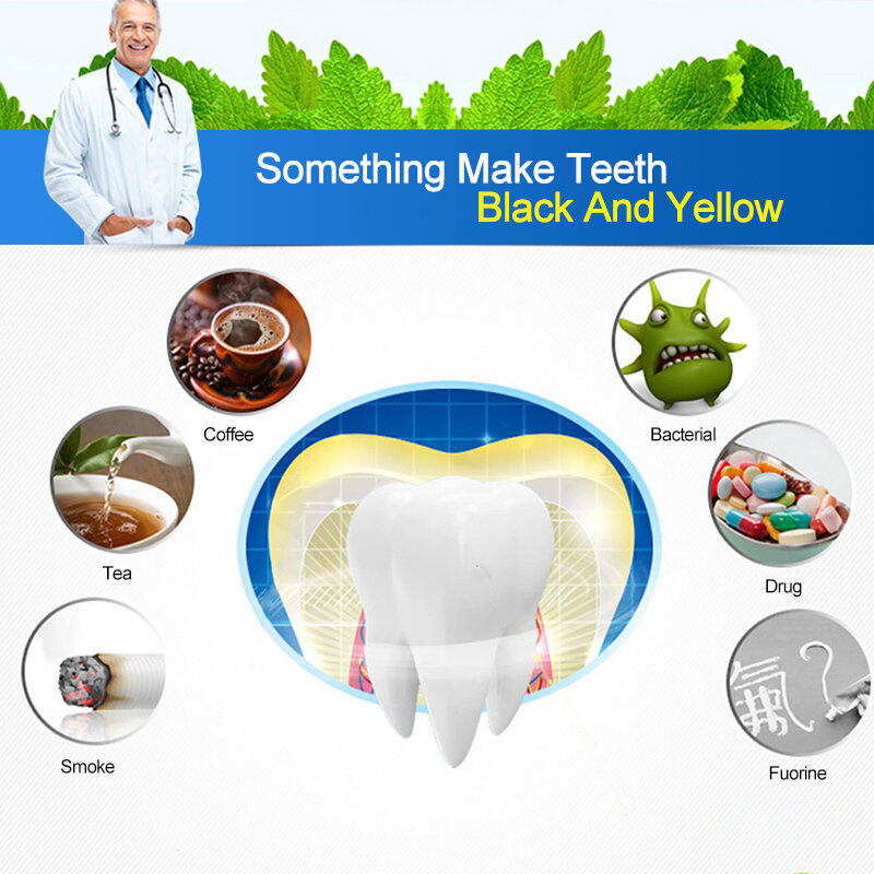 3D Nero Denti di Bambù Del Carbone di Legna Whitening Adesivi di Patch Striscia Menta Sbiancamento Strisce di Sbiancamento Dei Denti Professionale Striscia Igiene Orale