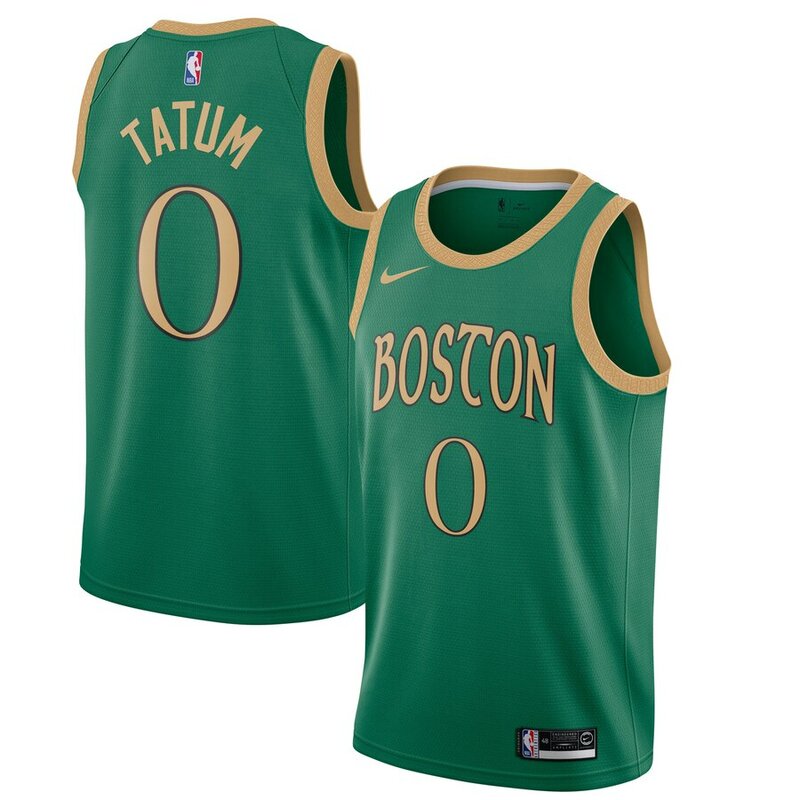 Camiseta de baloncesto para hombre, camiseta blanca de Boston Celtics Jayson Tatum #0, 2021