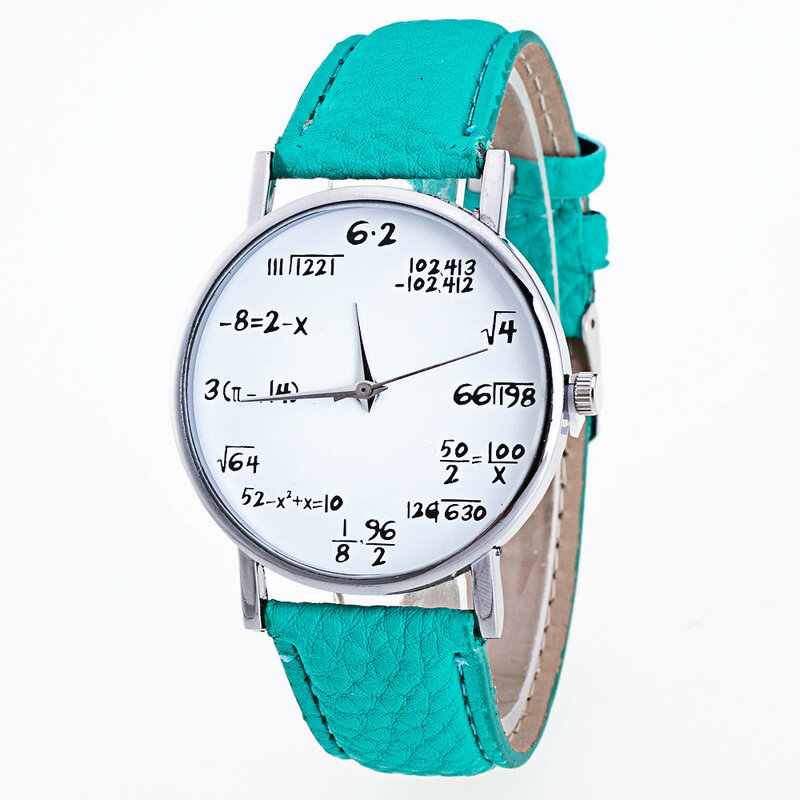 Relógios numeral árabe complexo padrão relógios femininos padrão pulseira de couro relógio analógico quartz vogue presente q