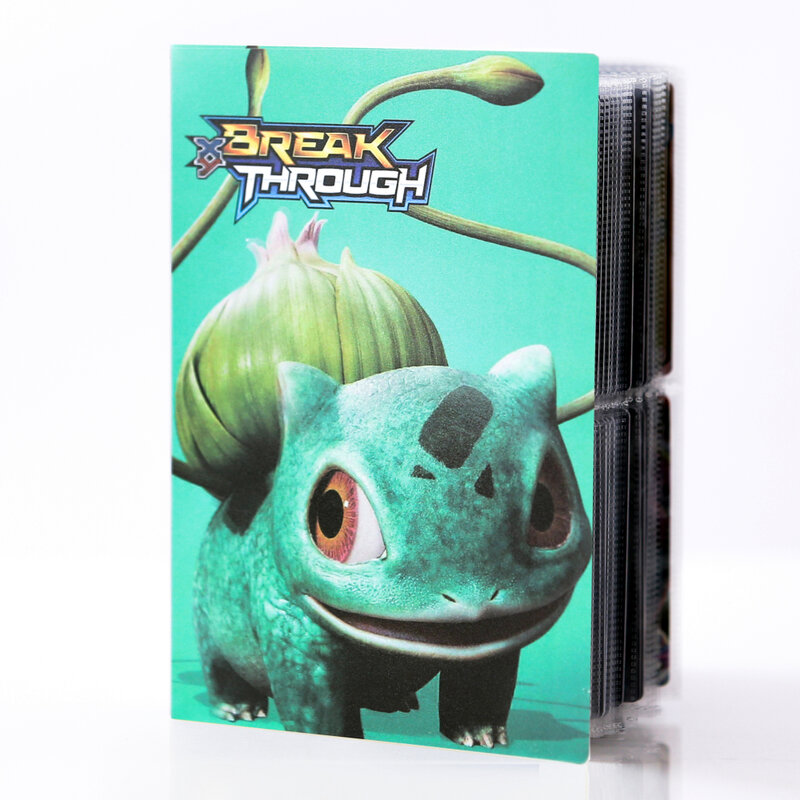 Álbum cartões de pokemon letras livro fichário anime pikachu charizard 240pcs jogo cartão de jogo vmax gx ex titular coleção pasta brinquedo