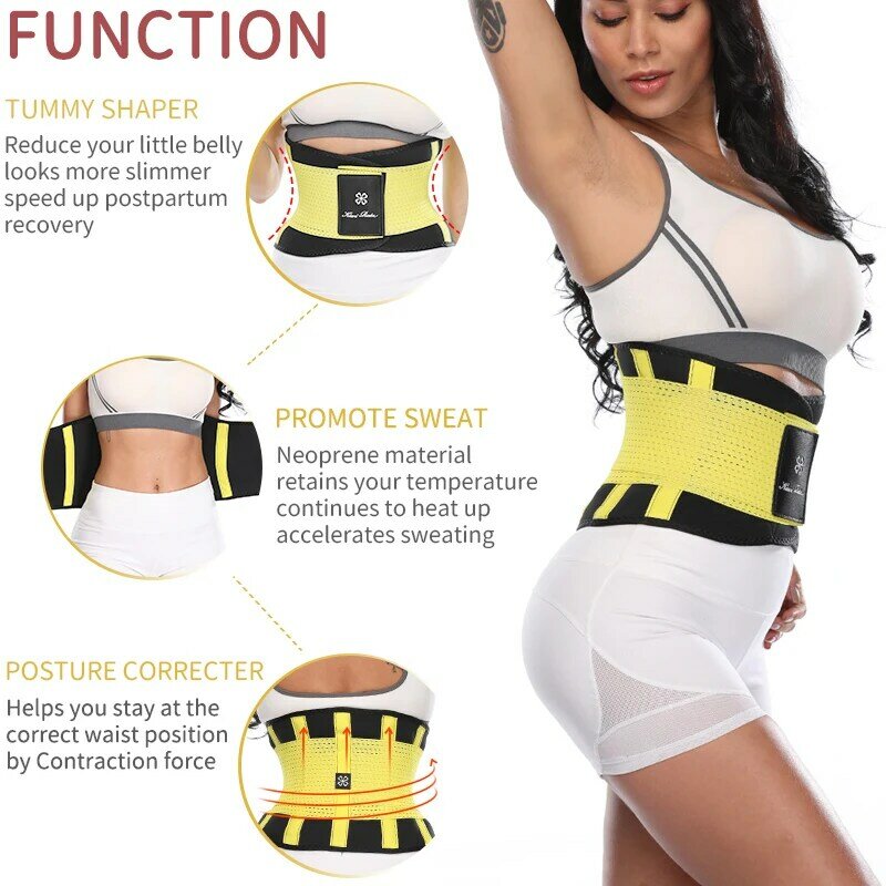 Cintura Fitness Xtreme Power Thermo Body Shaper vita Trainer Trimmer corsetto cintura Cincher Wrap allenamento Shapewear dimagrante
