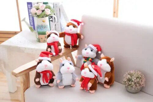 Cheeky Hamster Talking Pet Soft Toy Cute Sound 2019 Christmas Kid Gift High Quality