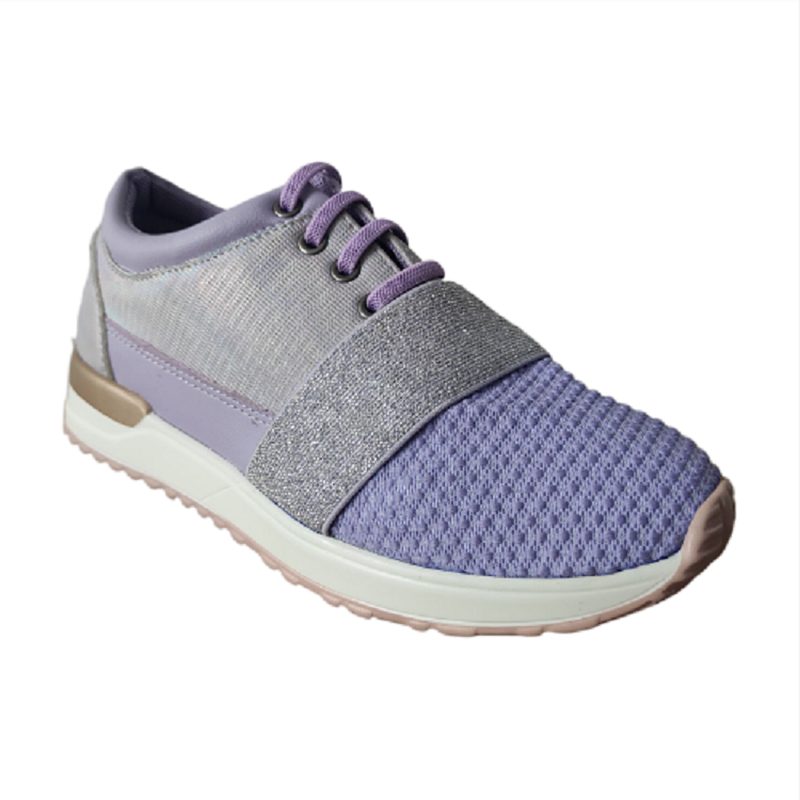 New Style Ladies Lace-up Casual Sneakers Fashion Stitching Flat-heel Sneakers  Comfortable and Breathable Shoes  Casual Shoes