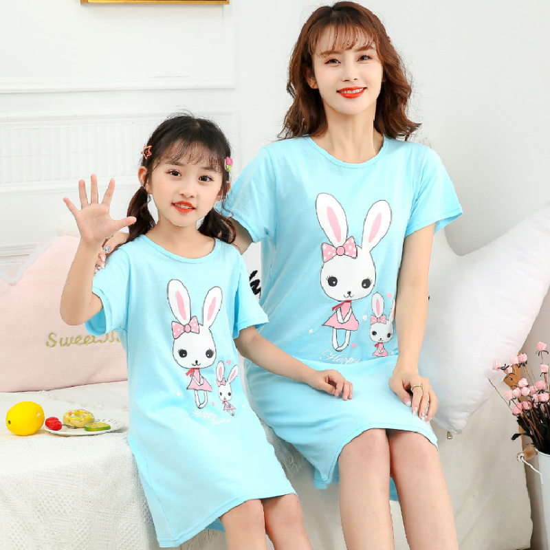 Pijama infantil de algodão, pijama para meninas, roupas de dormir para crianças, vestidos originais