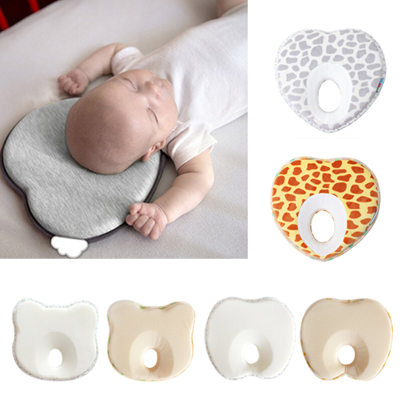 Hot Infant Anti Roll Toddler Pillow Shape Toddler Sleeping posizionatore cuscino testa piatta proteggi biancheria da letto per neonato