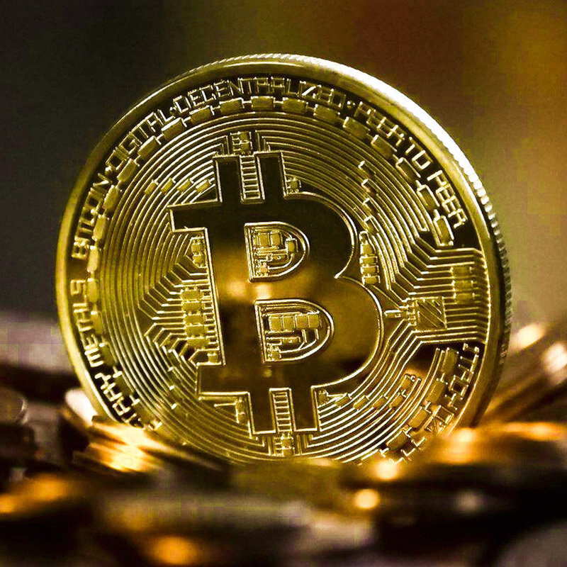 Dropshipping ของที่ระลึกทองทางกายภาพ Bitcoin กับกรณีสะสม Great ของขวัญ Bit เหรียญ Art คอลเลกชันเหรียญที่ระลึก