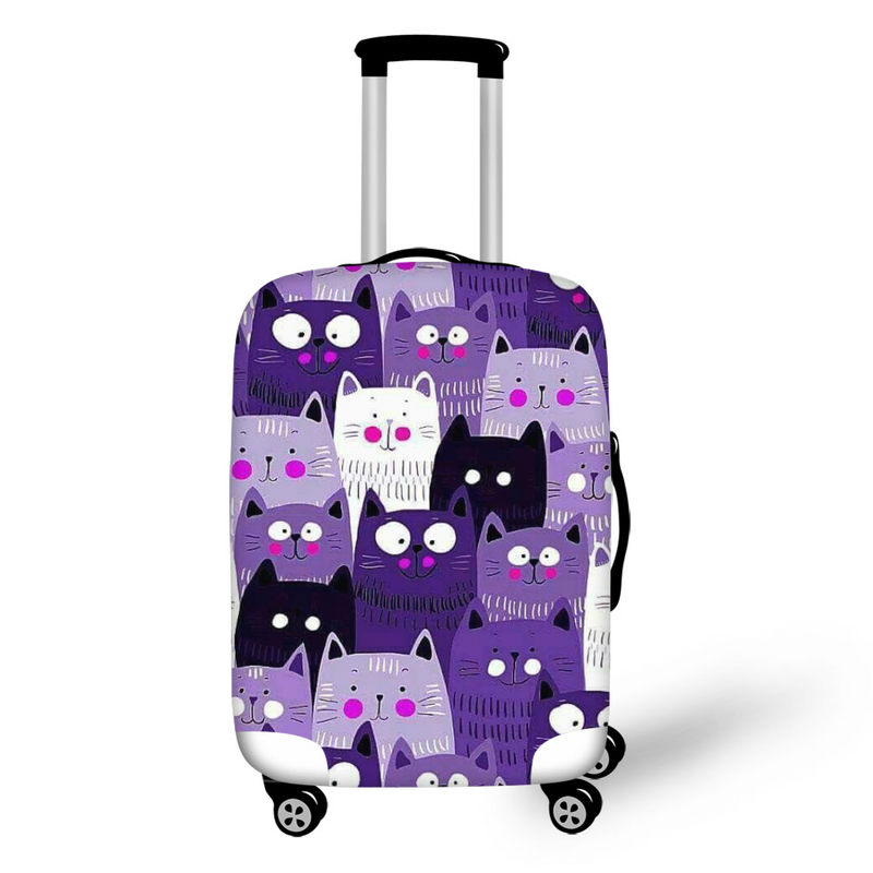 18''-32'' Trunk Case Cover Anti-dust French Bulldog Print Luggage Protective Dust Cover Waterproof Travel Suitcase Cover XL
