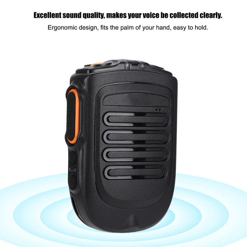 2022.Interphone bm001 przenośny głośnik dwukierunkowy, bezprzewodowy mikrofon PTT Bluetooth, ręczny głośnik, mikrofon akumulatorowy