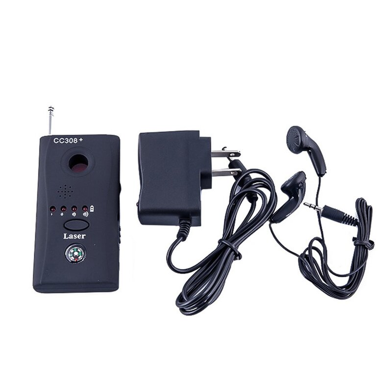 Многофункциональный беспроводной детектор сигнала объектива камеры CC308 + обнаружение радиосигнала волны камера полного диапазона WiFi RF GSM устройство искатель