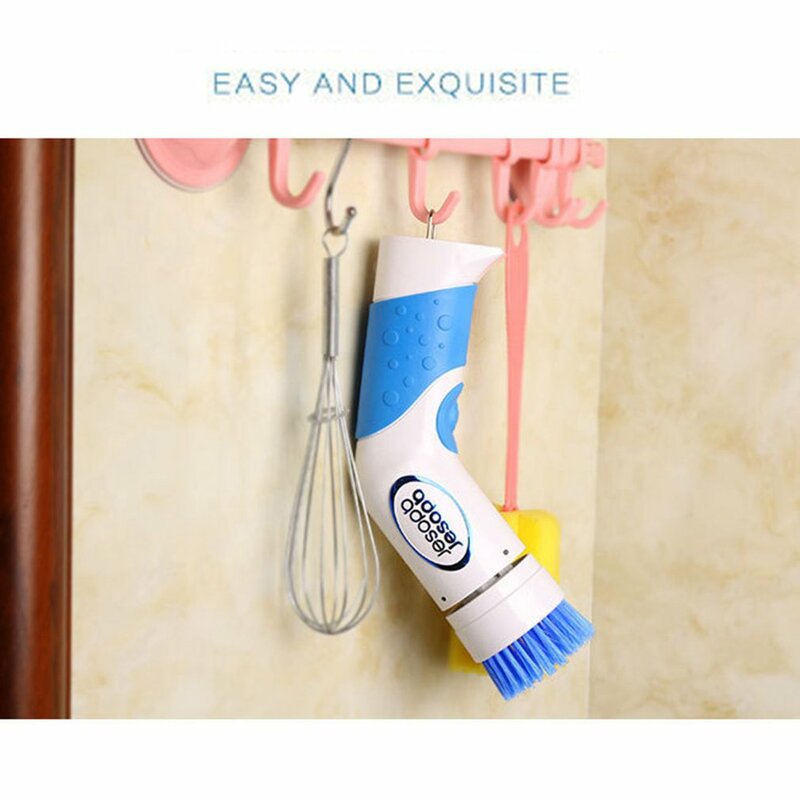 Minilavavajillas eléctrico para cocina, cepillo reemplazable, limpieza de cuencos, limpiador de baño