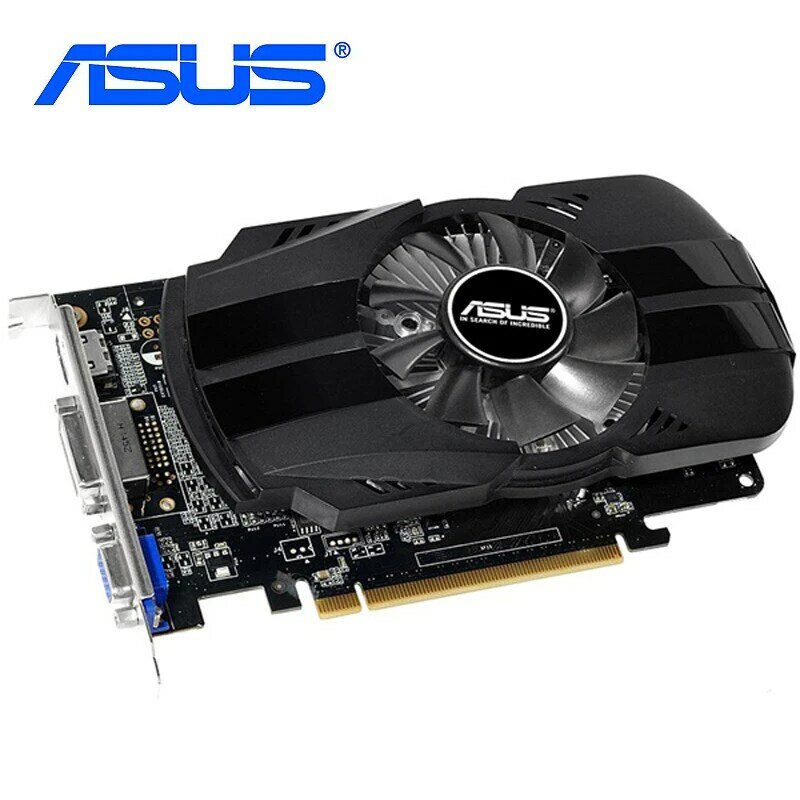 ASUS Graphics Card GTX750 3GB 128Bit GDDR5 Video Cards for nVIDIA geforce VGA Cards Geforce GTX750-FML-3GD5 GTX 750 3G Hdmi Used