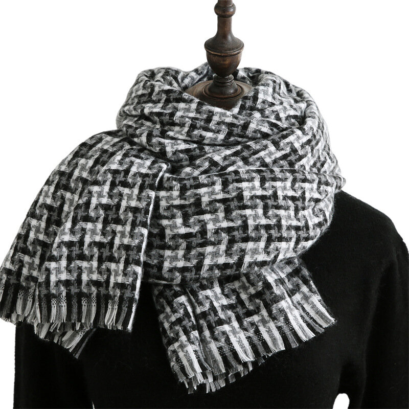Зимний шарф tessel, мягкие теплые шарфы из пашмины, Женская шаль, шарфы, шарфы, зимние женские шарфы