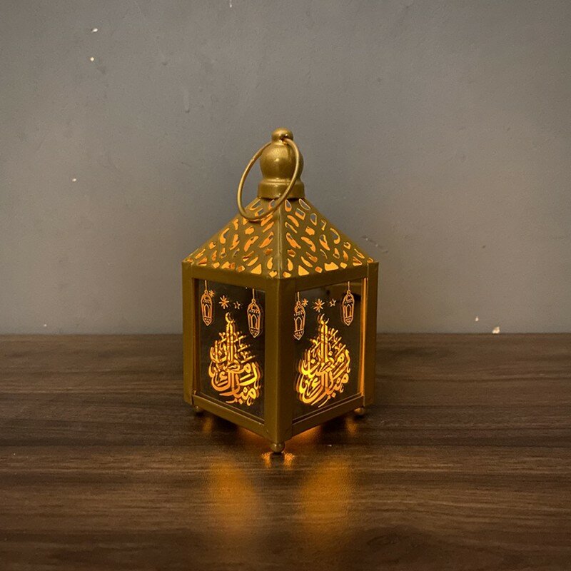 Eid al-fitr dekoracyjne światła, islamska świąteczna światełka LED lampki na baterie używane na świąteczne dekoracje świąteczne spotkanie rodzinne