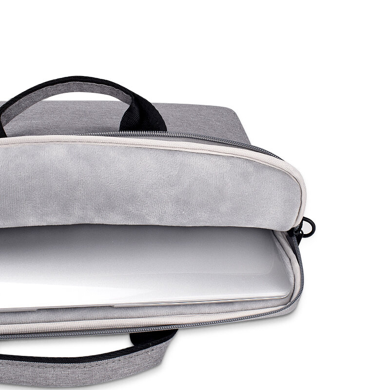 Bolsa de ombro portátil à prova dwaterproof água portátil bolsa de mensageiro bolsa de manga para macbook ar pro portátil maleta