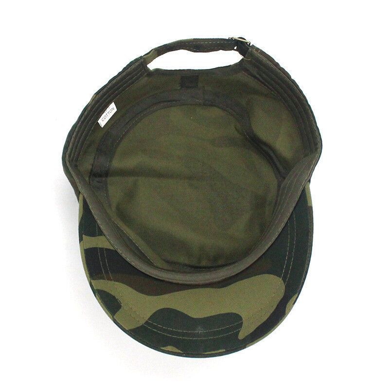 Casquette de chasse à rabat pour hommes, chapeau de Camouflage à rayures, militaire, armée, sport à visière, randonnée, chapeau de soleil