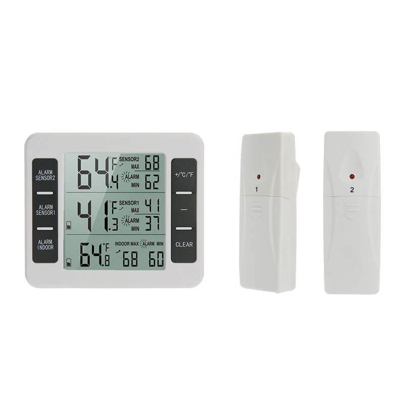 Thermomètres d'intérieur et d'extérieur sans fil, dispositif électronique de mesure de la température pour réfrigérateur
