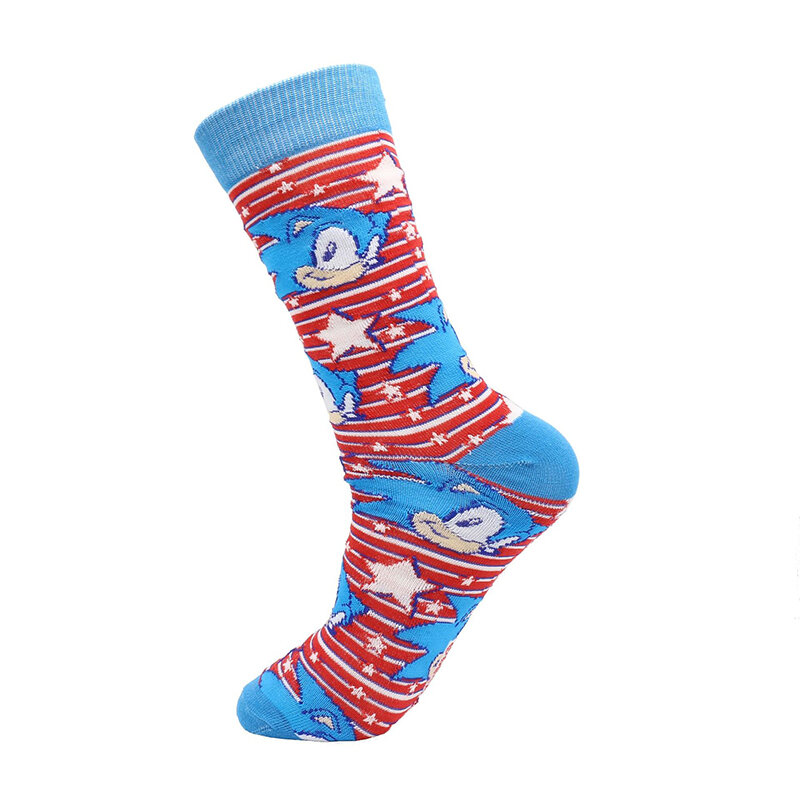 BG527 1 пара новых детских носков из хлопка Для мужчин Для женщин Для мужчин нескользящих носочков с изображением забавных милых Новинка Мульт...