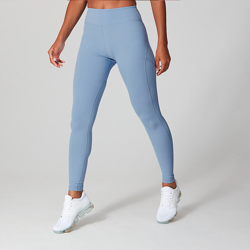 Leggings de yoga sem costura magro alta elasticidade espólio leggings de fitness feminino ativo wear gym running workout calças