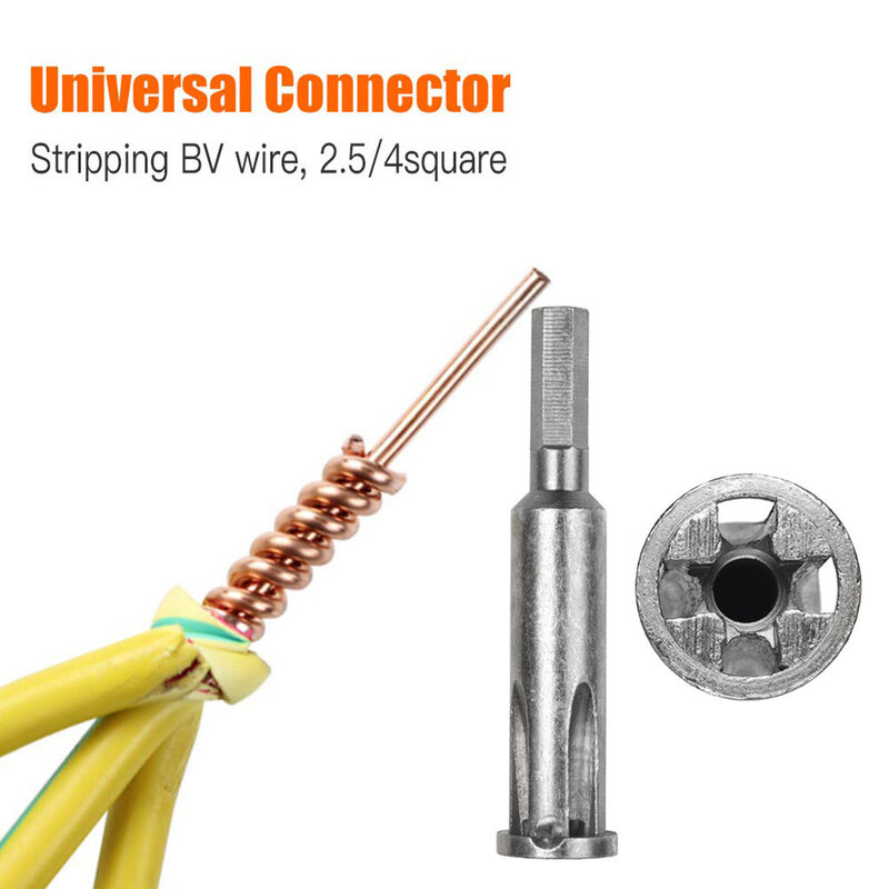 Electrical Twisting Wire Tool 5 Hole Electrician Universal Automatic Twisting Wire Stripping Doubling Machine Connector#25